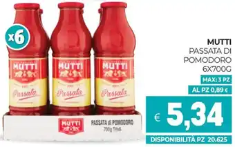 Mutti passata pomodoro