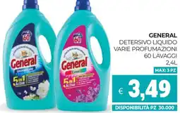 Eté General detersivo liquido offerta