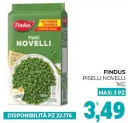 Eté Findus piselli novelli offerta