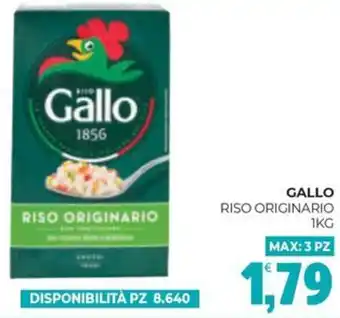 Eté Gallo riso originario offerta