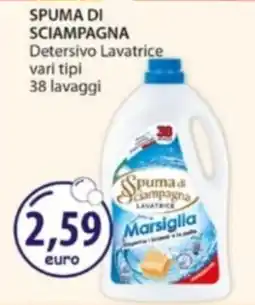 Acqua & Sapone SPUMA DI SCIAMPAGNA Detersivo Lavatrice offerta
