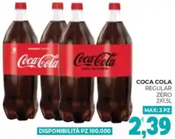Eté Coca cola regular zero offerta