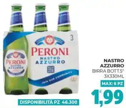 Eté Nastro azzurro birra bott.5° offerta