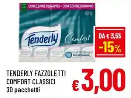 A&O Tenderly fazzoletti comfort classici offerta