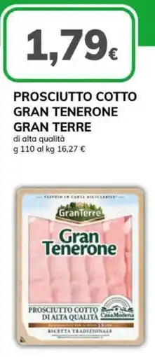 Basko Prosciutto cotto gran tenerone GRAN TERRE di alta qualità offerta