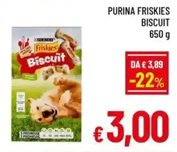 A&O Purina friskies biscuit offerta