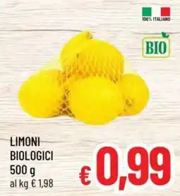 A&O Limoni biologici offerta