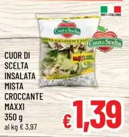A&O Cuor di scelta insalata mista croccante maxxi offerta