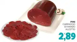 Eté Pini carpaccio di manzo offerta