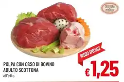 A&O Polpa con osso di bovino adulto scottona offerta
