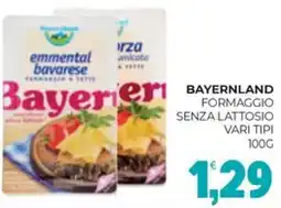 Eté Bayernland formaggio senza lattosio offerta