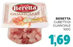 Eté Beretta cubetti di guanciale offerta