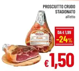 A&O Prosciutto crudo stagionato offerta