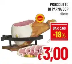 A&O Prosciutto di parma dop offerta