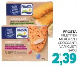 Eté Frosta filetti di merluzzo croccanti offerta