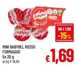 A&O Mini babybel rosso formaggio offerta