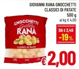 A&O Giovanni rana gnocchetti classici di patate offerta