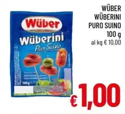 A&O Wüber wüberini puro suino offerta
