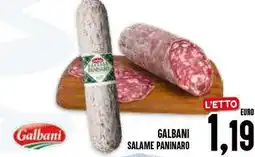 Al Discount Galbani salame paninaro offerta