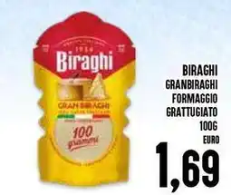Al Discount Biraghi granbiraghi formaggio grattugiato offerta
