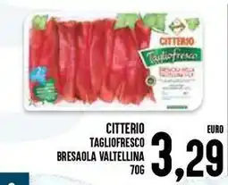 Al Discount Citterio tagliofresco bresaola valtellina offerta