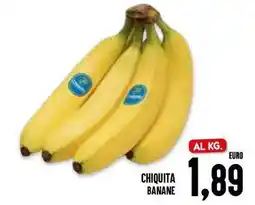 Al Discount Chiquita banane offerta