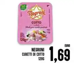 Al Discount Negroni cubetti di cotto offerta