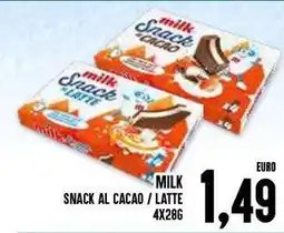 Al Discount Milk snack al cacao/latte offerta