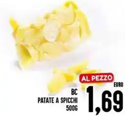 Al Discount BC patate a spicchi offerta