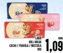 Al Discount Lago roll break roll break cacao/fragola/nocciola offerta