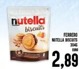 Al Discount Ferrero nutella biscuits offerta