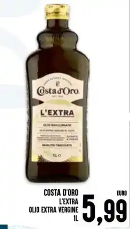 Al Discount Costa d'oro l'extra olio extra vergine offerta