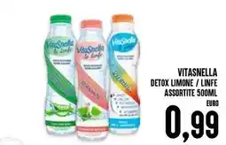 Al Discount Vitasnella detox limone/linfe offerta