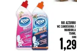 Al Discount Rio azzurro wc candeggina / mandorla offerta