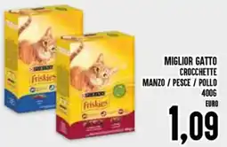 Al Discount Miglior gatto crocchette manzo / pesce / pollo offerta