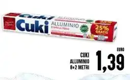 Al Discount Cuki alluminio 8+2 metri offerta