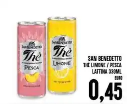 Al Discount San benedetto the limone / pesca lattina offerta
