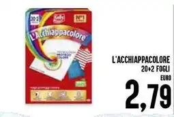 Al Discount L'acchiappacolore 20+2 fogli offerta