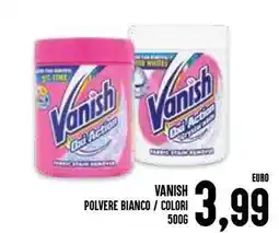 Al Discount Vanish polvere bianco/colori offerta