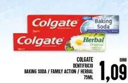 Al Discount Colgate dentifricio baking soda/family action / herbal offerta