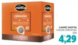Eté Caffe' motta cialde cremoso x30 offerta