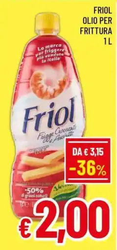 A&O Friol olio per frittura offerta