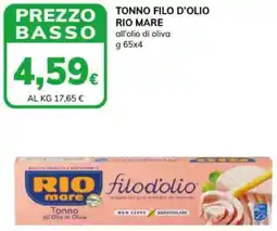 Basko Tonno filo d'olio RIO MARE offerta
