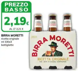 Basko BIRRA MORETTI ricetta originale offerta