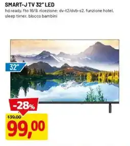 DPiù SMART-JTV 32" LED offerta