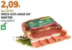 Basko Speck alto adige igp SENFTER offerta
