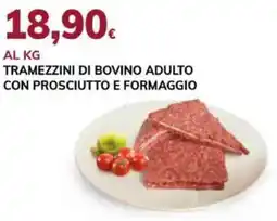 Basko Tramezzini di bovino adulto con prosciutto e formaggio offerta