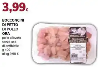 Bocconcini di petto di pollo ora