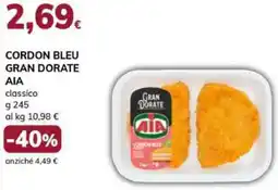 Basko Cordon bleu gran dorate AIA offerta