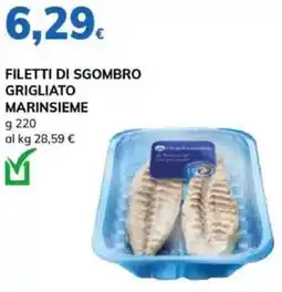 Basko Filetti di sgombro grigliato MARINSIEME offerta